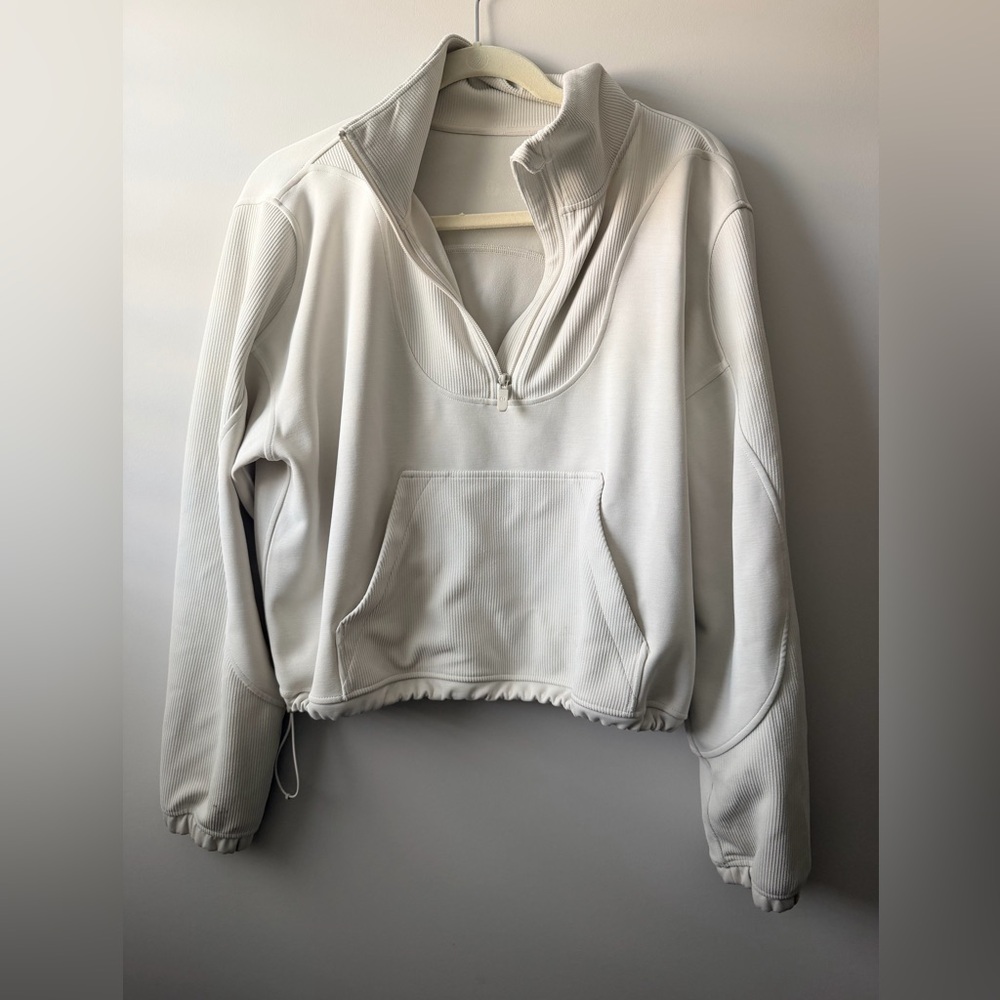 Lululemon Softstreme Ribbed Half-Zip Pullover